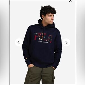 Polo Ralph Lauren Fleece Tartan Hoodie men’s size small